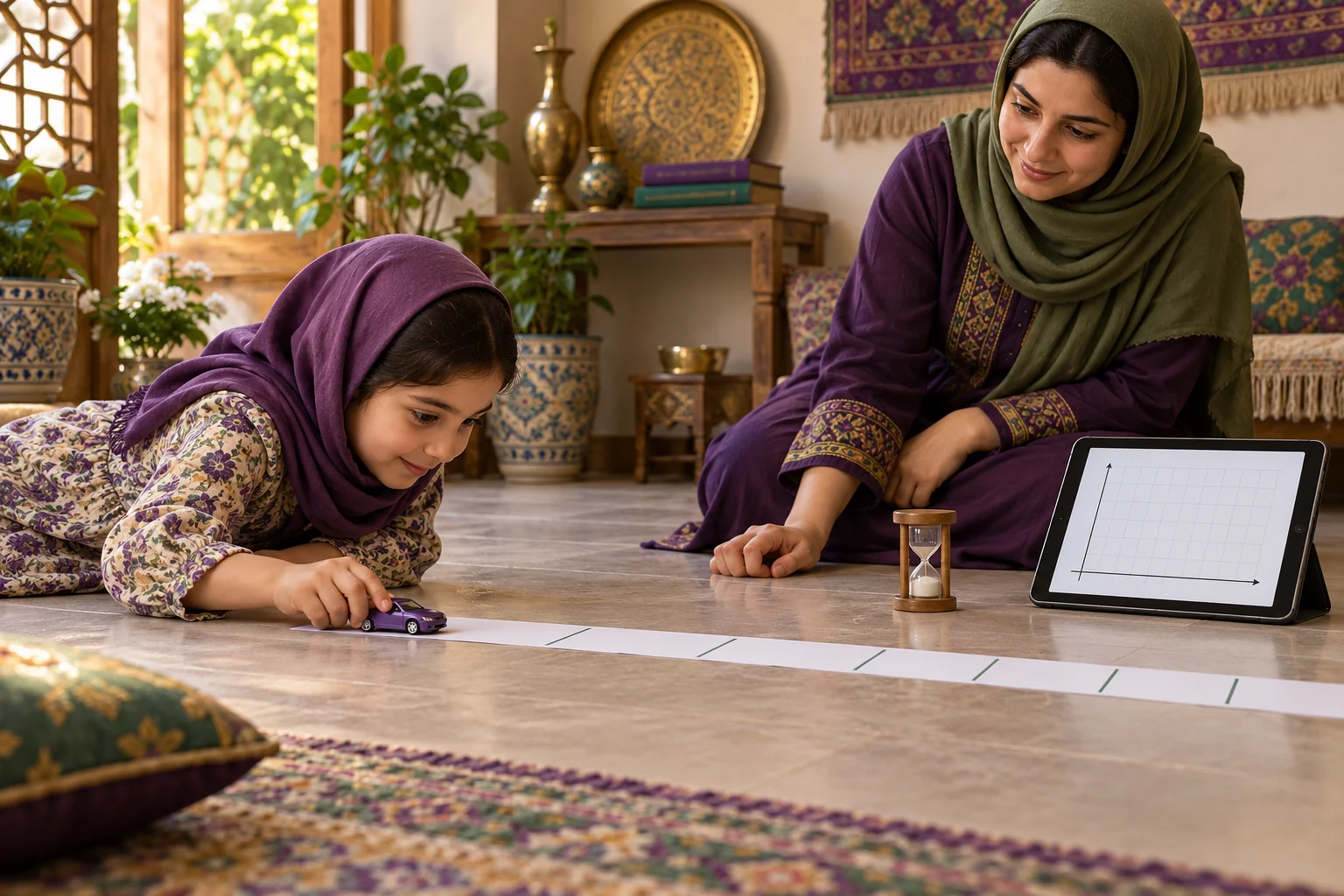 عکس بازسازی‌شدهٔ ثبت مکان و زمان یک خودروی کوچک برای مدل‌سازی حرکت