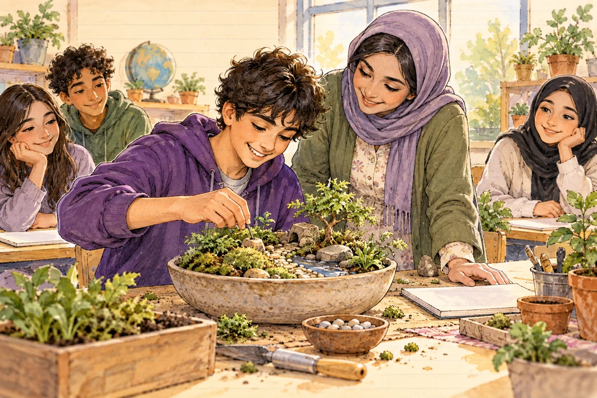 دانش‌آموز از طریق پروژه‌ای عملی و مرتبط با علاقهٔ خودش وارد فعالیت می‌شود.